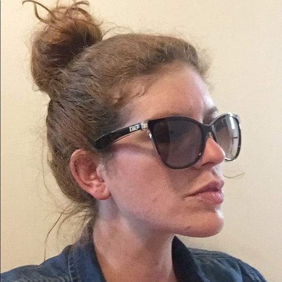 D&G tortoise shell cat-eye sunglasses - Picture 7 of 8